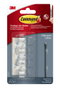 3M Command Clips para Cables Redondos Transparentes (4 Clips + 5 Tiras)