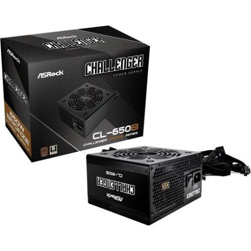ASRock CL-650B Fuente de Alimentación 650W 80 PLUS Bronze ATX PCIe SATA