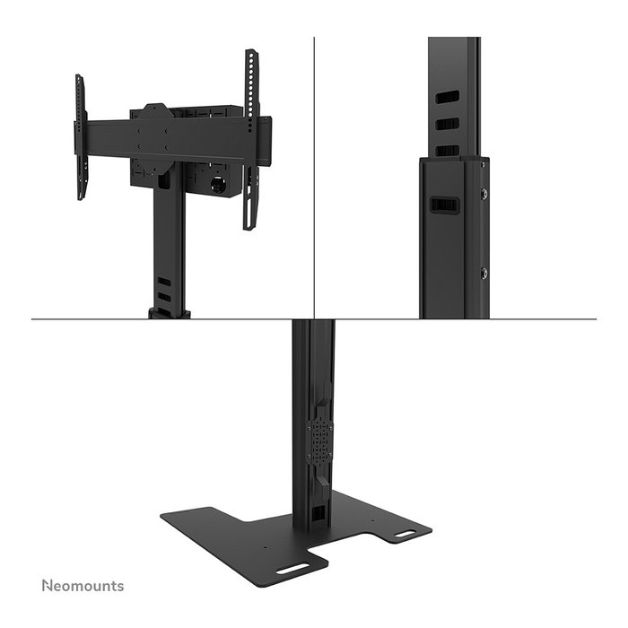 Neomounts FL45S-825BL1 Soporte de Suelo para TV MOVE Up, Ajustable 37-75", Negro, Inclinación y Altura, 70 kg, 100x100 - 600x400 mm VESA Neomounts FL45S-825BL1 Soporte de Suelo para TV MOVE Up, Ajustable 37-75", Negro, Inclinación y Altura, 70 kg, 100x100 - 600x400 mm VESA