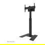 Neomounts FL45S-825BL1 Soporte de Suelo para TV MOVE Up, Ajustable 37-75", Negro, Inclinación y Altura, 70 kg, 100x100 - 600x400 mm VESA