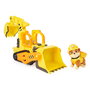 Spin Master Equipo Rubble Vehículo Clásico 6066511 Rubble & Crew Camión de Construcción Juguete de PAW Patrol