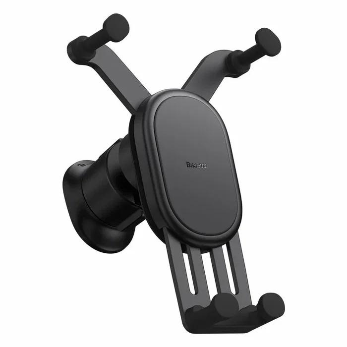 Baseus Soporte Gravitatorio para Smartphone en Rejilla de Ventilación, Negro Baseus Soporte Gravitatorio para Smartphone en Rejilla de Ventilación, Negro