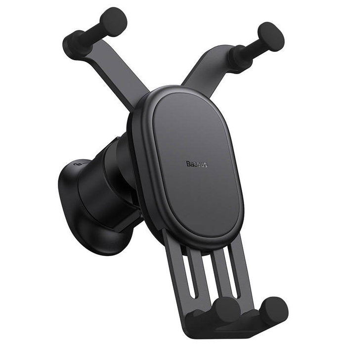 Baseus Soporte Gravitacional para Smartphone para Coche - Negro / Plata Baseus Soporte Gravitacional para Smartphone para Coche - Negro / Plata