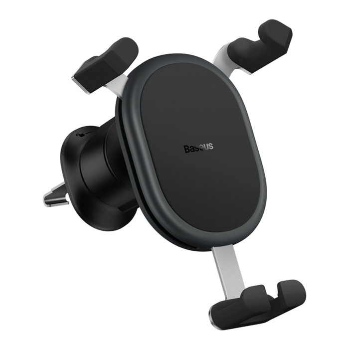Baseus Soporte Gravitacional para Smartphone para Coche - Negro / Plata Baseus Soporte Gravitacional para Smartphone para Coche - Negro / Plata