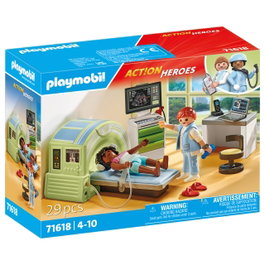PLAYMOBIL Action Heroes Resonancia con Paciente 71618