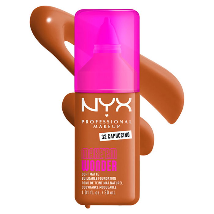 Nyx Professional Make Up Make ''Em Wonder Soft Matte Foundation 32-Cappuccino 30 ml