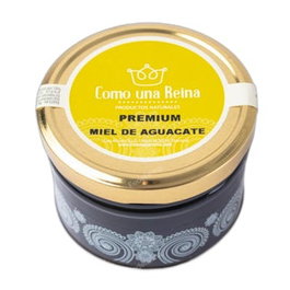 COMO UNA REINA Miel De Aguacate Tarro Cristal Premium 600 Grs