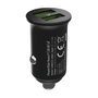 Green Cell GC PowerRide Nano36 Cargador de Coche 36W 2x USB-A Negro