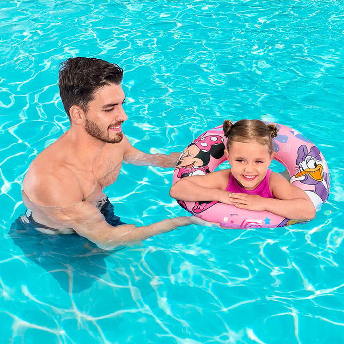 Bestway Flotador Hinchable Disney Minnie D56 cm +3 a 6 Años Playa y Piscina 91040 Bestway Flotador Hinchable Disney Minnie D56 cm +3 a 6 Años Playa y Piscina 91040
