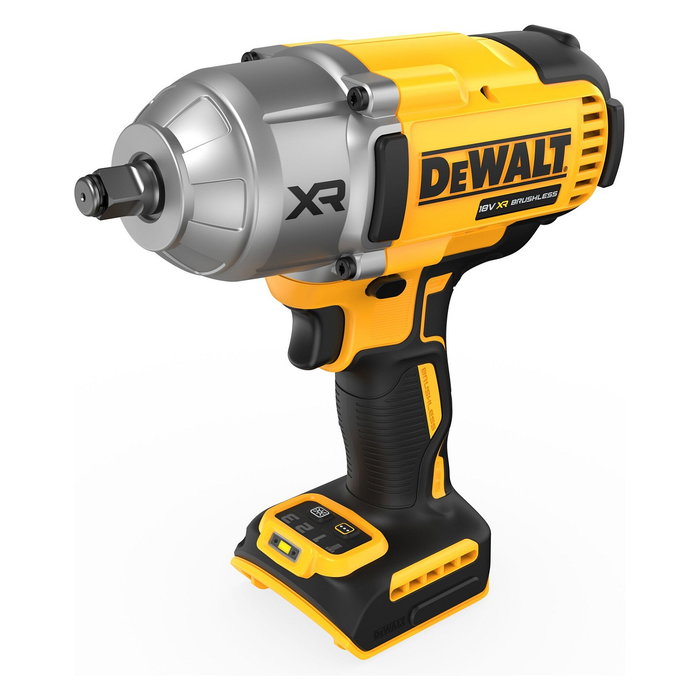 DeWALT DCF900NT-XJ Atornillador de Impacto 1/2 Pulgada 18V, 2300 RPM, 1898 Nm Max, 2.9 kg, con Luz LED, Certificado CE