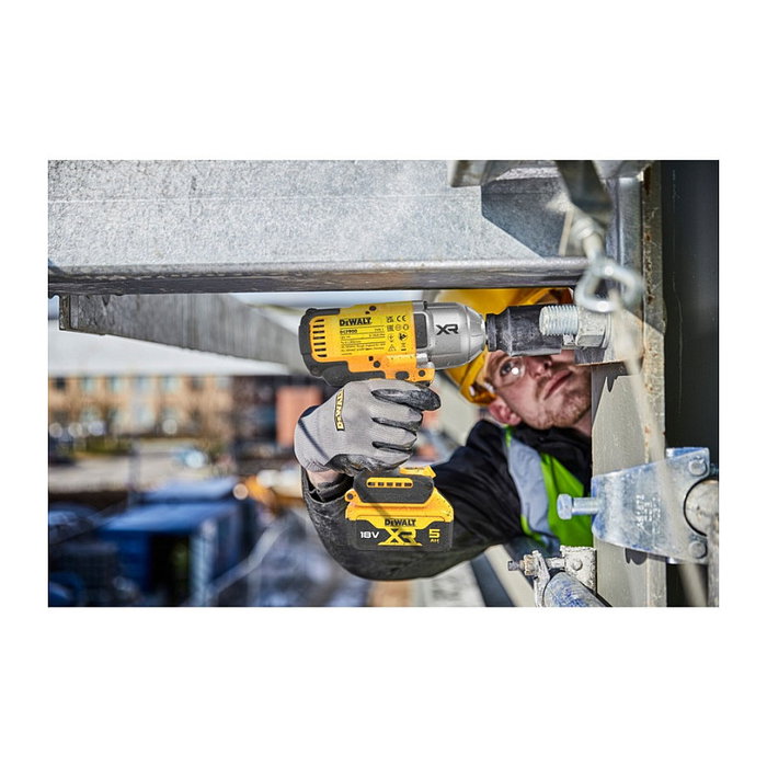 DeWALT DCF900NT-XJ Atornillador de Impacto 1/2 Pulgada 18V, 2300 RPM, 1898 Nm Max, 2.9 kg, con Luz LED, Certificado CE