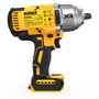 DeWALT DCF900NT-XJ Atornillador de Impacto 1/2 Pulgada 18V, 2300 RPM, 1898 Nm Max, 2.9 kg, con Luz LED, Certificado CE