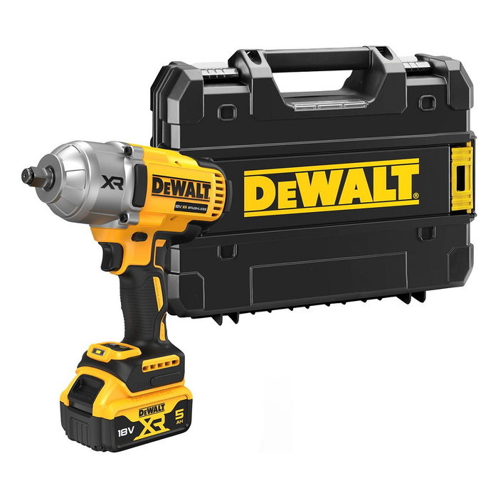 DeWALT DCF900NT-XJ Atornillador de Impacto 1/2 Pulgada 18V, 2300 RPM, 1898 Nm Max, 2.9 kg, con Luz LED, Certificado CE