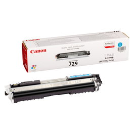 Canon Toner 729 C Cyan Cartucho de Tinta Original para i-SENSYS LBP7010C Rendimiento 1000 Páginas