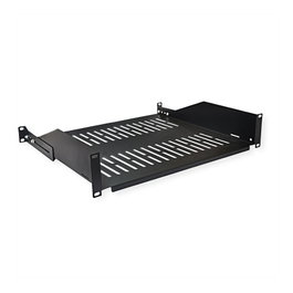 VALUE Cajón metálico para rack 19 pulgadas 2U Negro