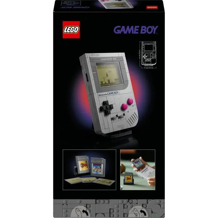 Lego Super Mario 72046 Game Boy - Set de Construcción para Adultos - Decoración Retro
