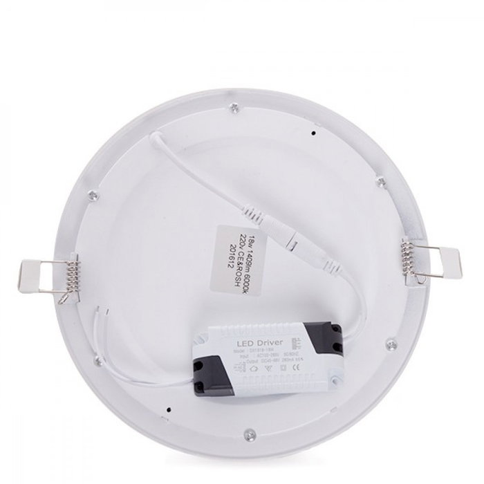 GreenIce Placa LED Circular 18W 6000K Blanco Frío