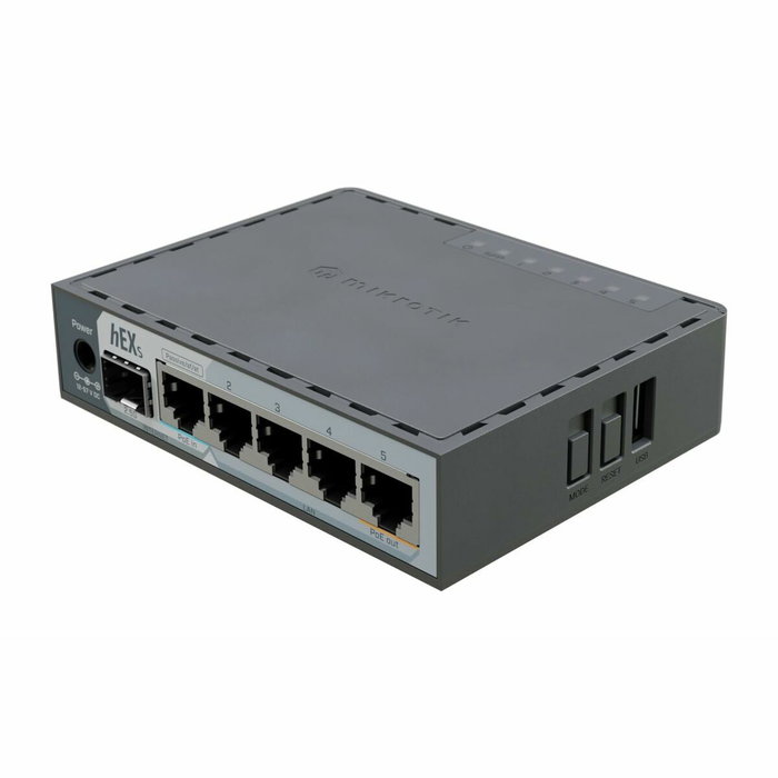 MikroTik E60iUGS Router Gigabit Ethernet Negro