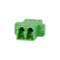 Synergy21 Cable de fibra óptica 9/125u Singlemode duplex verde con funda de PVC, con brida y protección láser en un extremo
