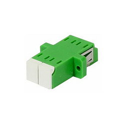 Synergy21 Cable de fibra óptica 9/125u Singlemode duplex verde con funda de PVC, con brida y protección láser en un extremo