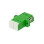 Synergy21 Cable de fibra óptica 9/125u Singlemode duplex verde con funda de PVC, con brida y protección láser en un extremo