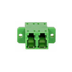 Synergy21 Cable de fibra óptica 9/125u Singlemode duplex verde con funda de PVC, con brida y protección láser en un extremo