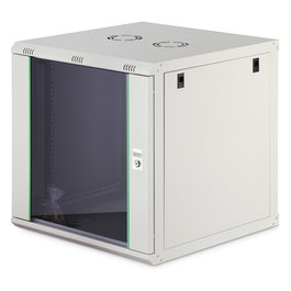 Digitus Netzwerkschrank Dynamic 12HE 638,40x600x600mm grau - Caja mural de 12U color gris