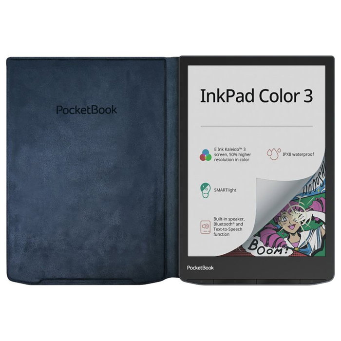 PocketBook Charge Night Blue Cover para InkPad 4, Colour 2 y 3