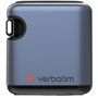 Verbatim Mini GaN Charger 70W con Cable USB-C Retráctil y Pantalla