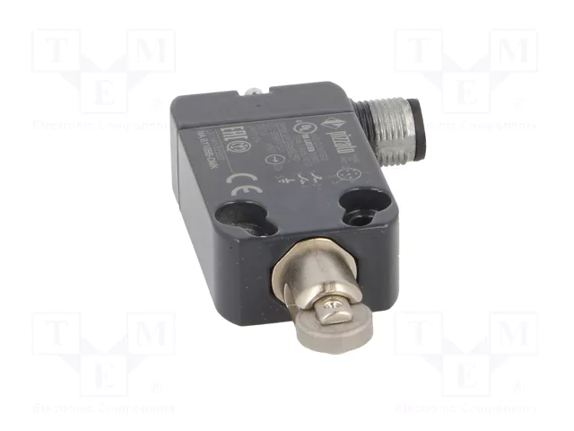 PIZZATO ELETTRICA Interruptor de fin de carrera M12 macho NO + NC Metal