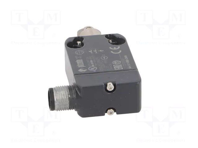 PIZZATO ELETTRICA Interruptor de fin de carrera M12 macho NO + NC Metal