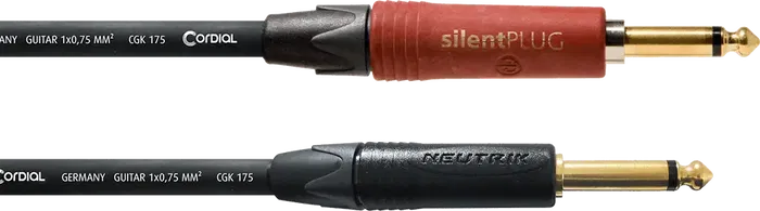 Cordial Cable de Guitarra Jack Silent 3 M
