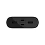 Belkin BPB016BTBK Powerbank Externo 26000 mAh Negro con Carga Rápida PPS 32W, 4 Puertos (2 USB-C, 2 USB-A) y Cable Incluido