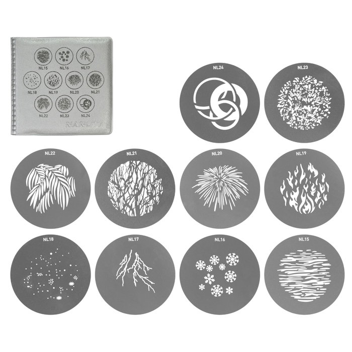 Nanlite Gobo-Set 2 para PJ-FZ60-19/36