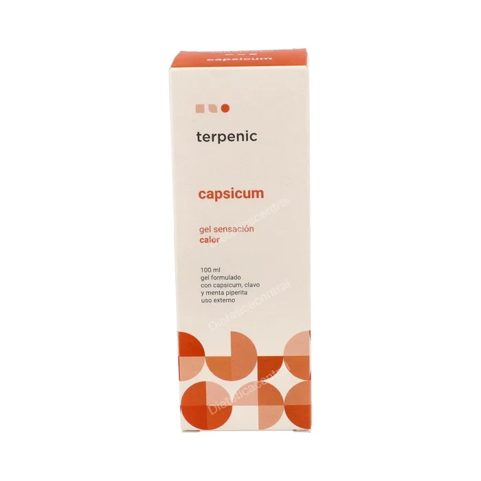 TERPENIC MEDICAL CAPSICUM gel calmante acción calor 100ml TERPENIC MEDICAL CAPSICUM gel calmante acción calor 100ml