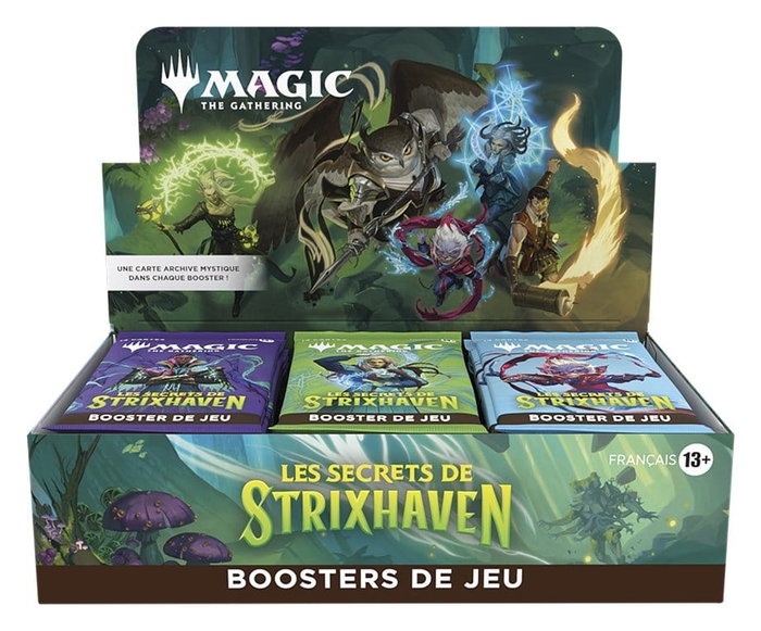 Wizards of the Coast Magic the Gathering Les secrets de Strixhaven Caja de Sobres de Juego (30) francés