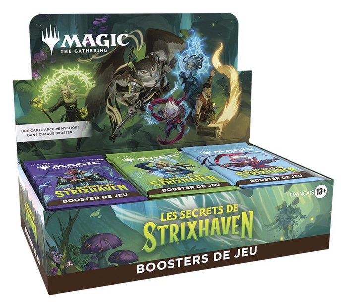 Wizards of the Coast Magic the Gathering Les secrets de Strixhaven Caja de Sobres de Juego (30) francés