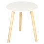 Mesa auxiliar Max Home Blanco 35 x 40 x 35 cm (6 Unidades)