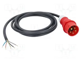 AS SCHWABE Cable de Alimentación H07RN-F 5G1,5mm2 3m