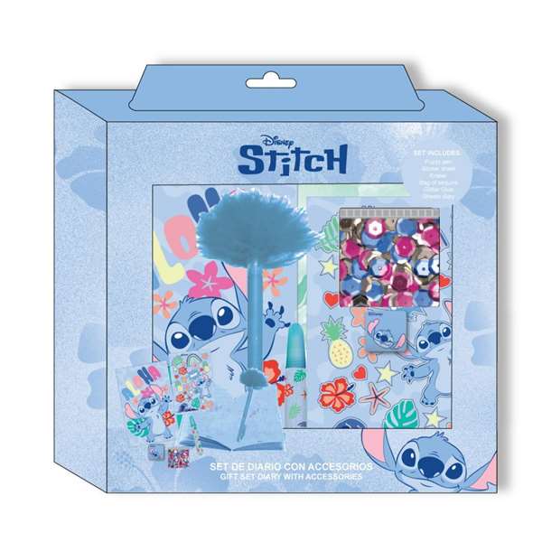 Cerdá Diario Set Stitch Disney Multicolor Cerdá Diario Set Stitch Disney Multicolor