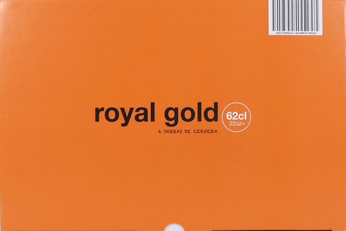 Royal Leerdam Set 6 Jarra Cerveza Royal Gold 62 cl