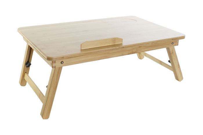 DKD Home Decor Bandeja Basicos Natural Bambu 62 x 34 x 24 cm