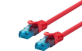 LOGON PROFESSIONAL Cable de Red RJ45 7 m CAT5e U/UTP - Patch Cable Rojo - TCU55U075R