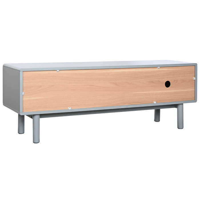 DKD Home Decor Mueble TV MDF PU Gris 140x40x55 DKD Home Decor Mueble TV MDF PU Gris 140x40x55