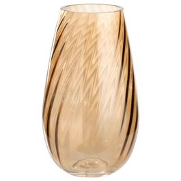 Day Jarrón Oval Ámbar Altura 25cm Diámetro 14.5cm