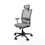 PIQUERAS Y CRESPO Silla de oficina Haches con mecanismo Sincro/Traslack Gris