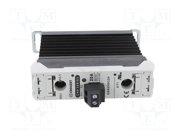 CROUZET GNR20DCZH Relé de semiconductor monofásico 20A 48-660VAC