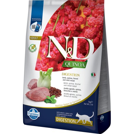 Farmina N&D Quinoa Digestion Cordero 5kg Farmina N&D Quinoa Digestion Cordero 5kg