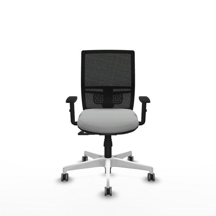 PIQUERAS Y CRESPO Silla de oficina Yunquera Gris claro y Negro PIQUERAS Y CRESPO Silla de oficina Yunquera Gris claro y Negro