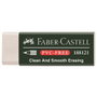 Faber-Castell Goma de borrar de plástico blanca